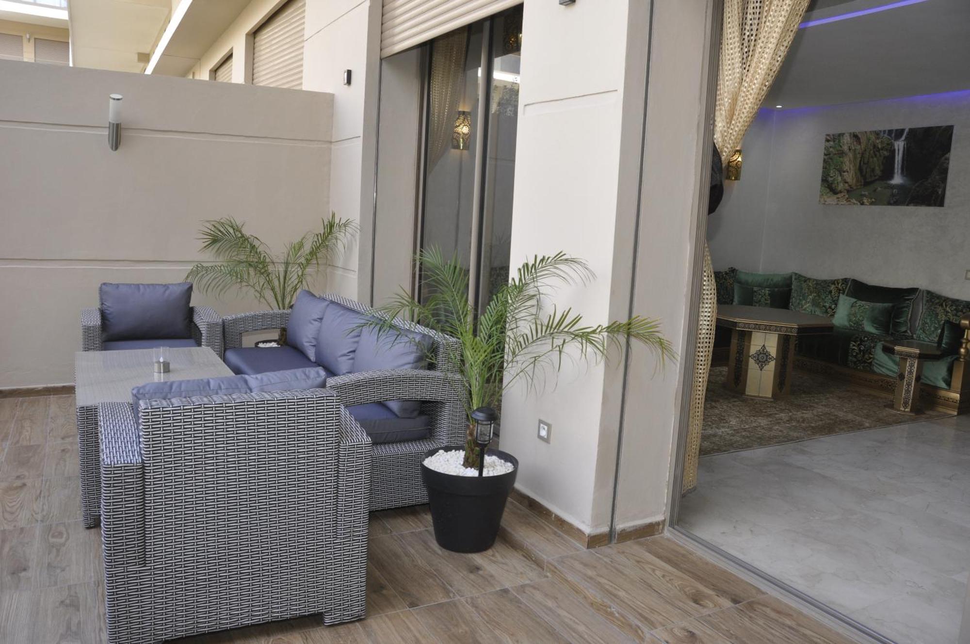 마라케시 Royal Deluxe Gold - Marrakech, Luxe Pool View 아파트 외부 사진