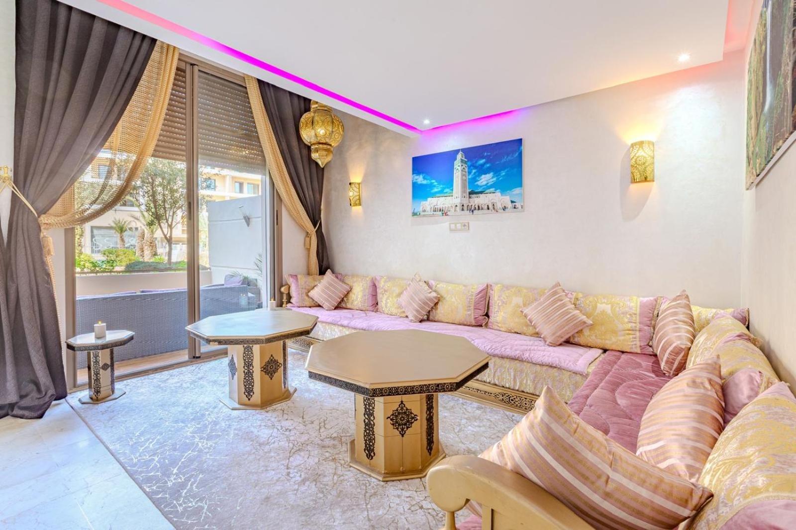 마라케시 Royal Deluxe Gold - Marrakech, Luxe Pool View 아파트 외부 사진